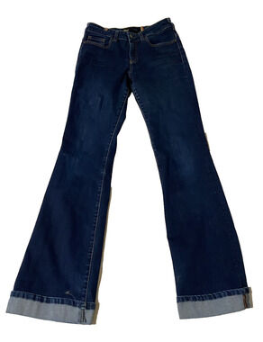 Notify Iris Womens Jeans Size 28 x 33 Dark Denim Bootcut Festival Made in Italy